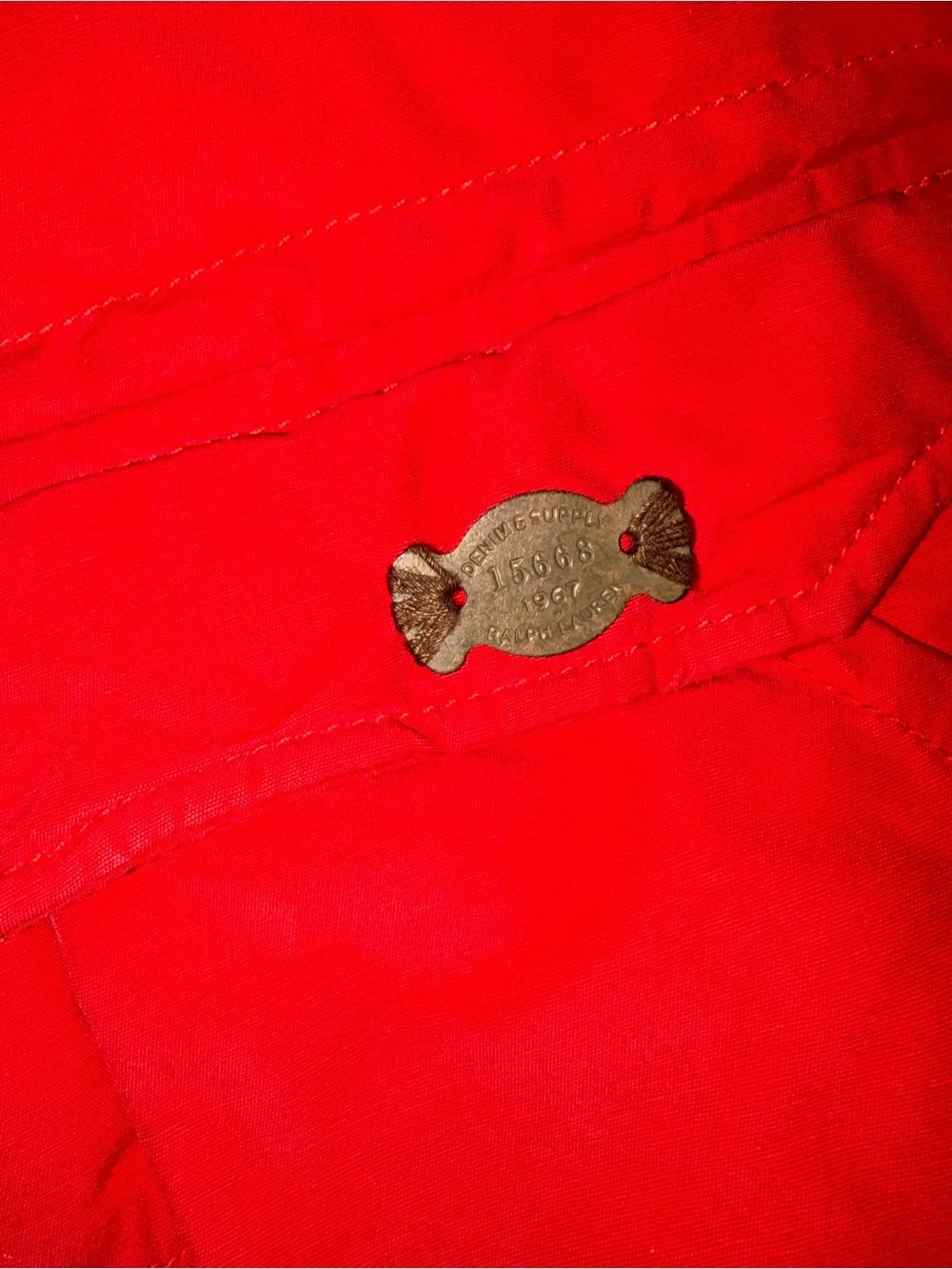 Denim & Supply Ralph Lauren bright red
